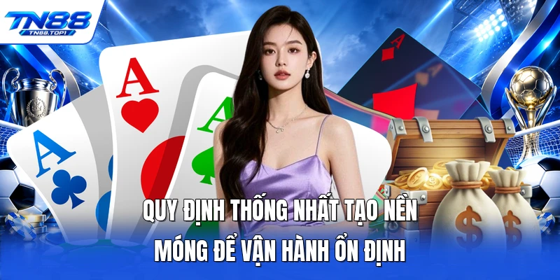Quy định thống nhất tạo nền móng để vận hành ổn định Quy định thống nhất tạo nền móng để vận hành ổn định