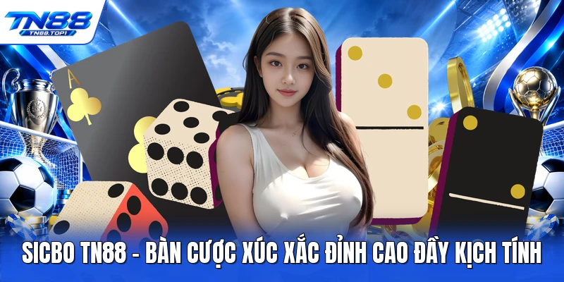 Sicbo TN88 - Bàn Cược Xúc Xắc Đỉnh Cao Đầy Kịch Tính